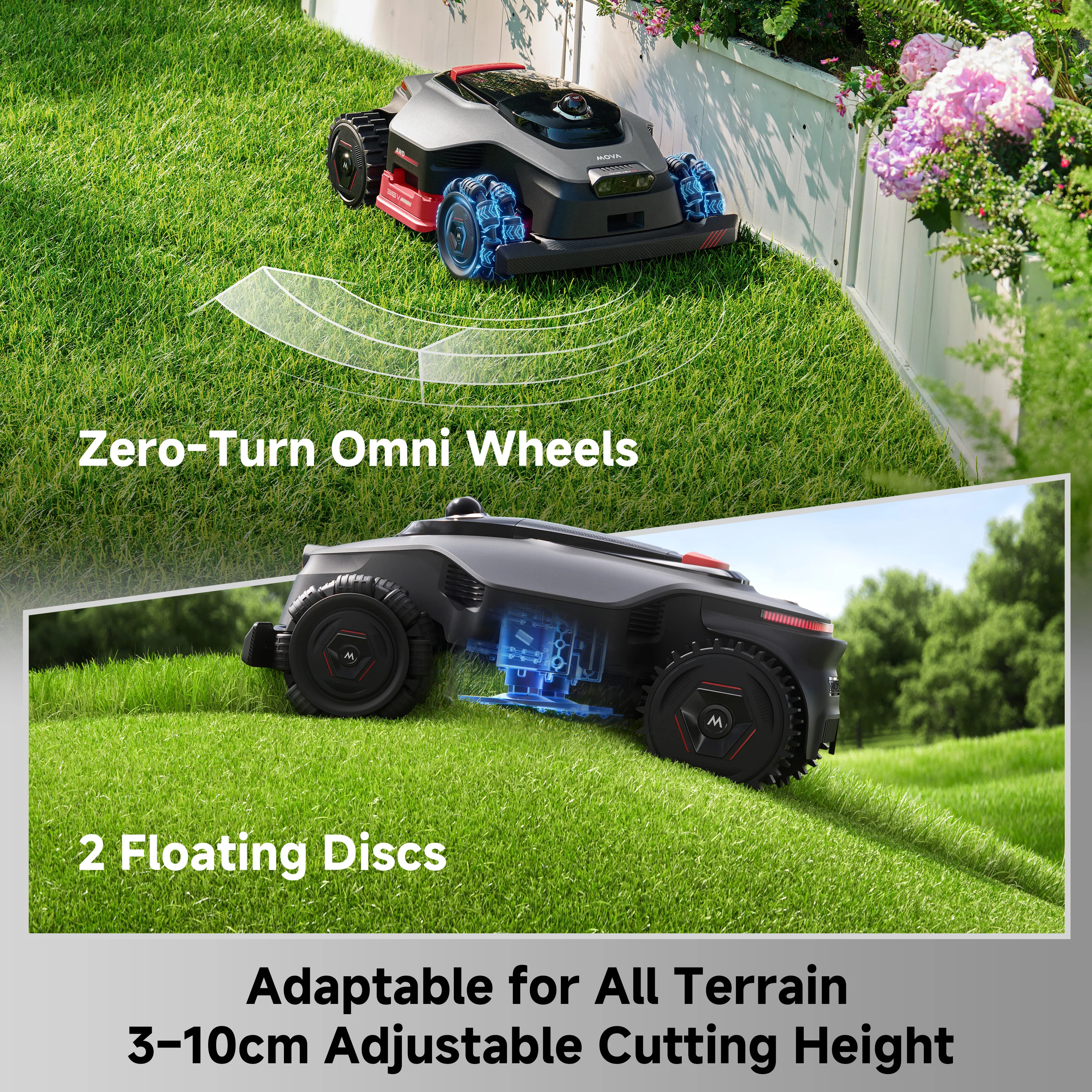 MOVA Lidax Ultra 3000 AWD Robotic Lawn Mower | 0.75 acre - Image 10