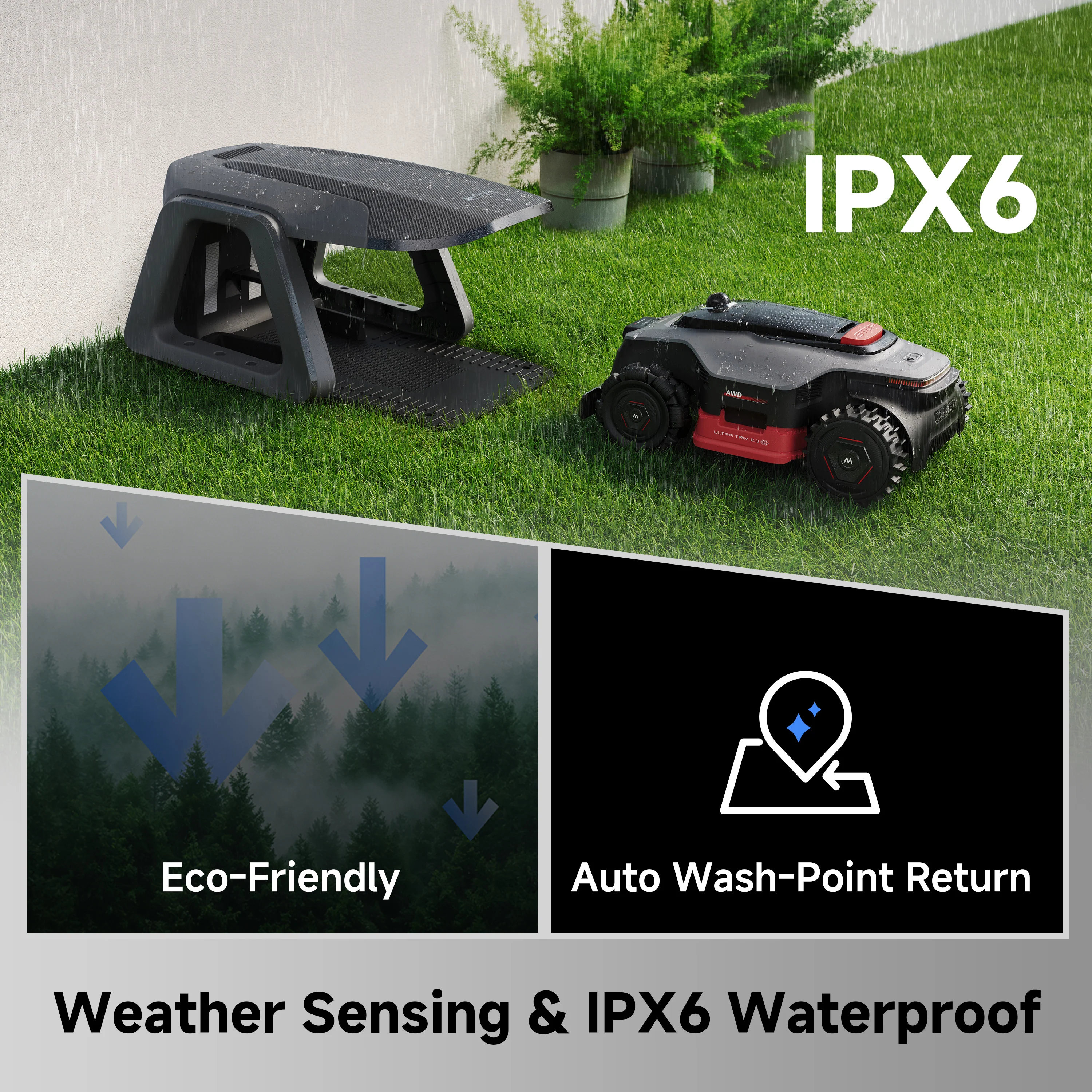 MOVA Lidax Ultra 2000 AWD Robotic Lawn Mower | 0.5 Acre - Image 13