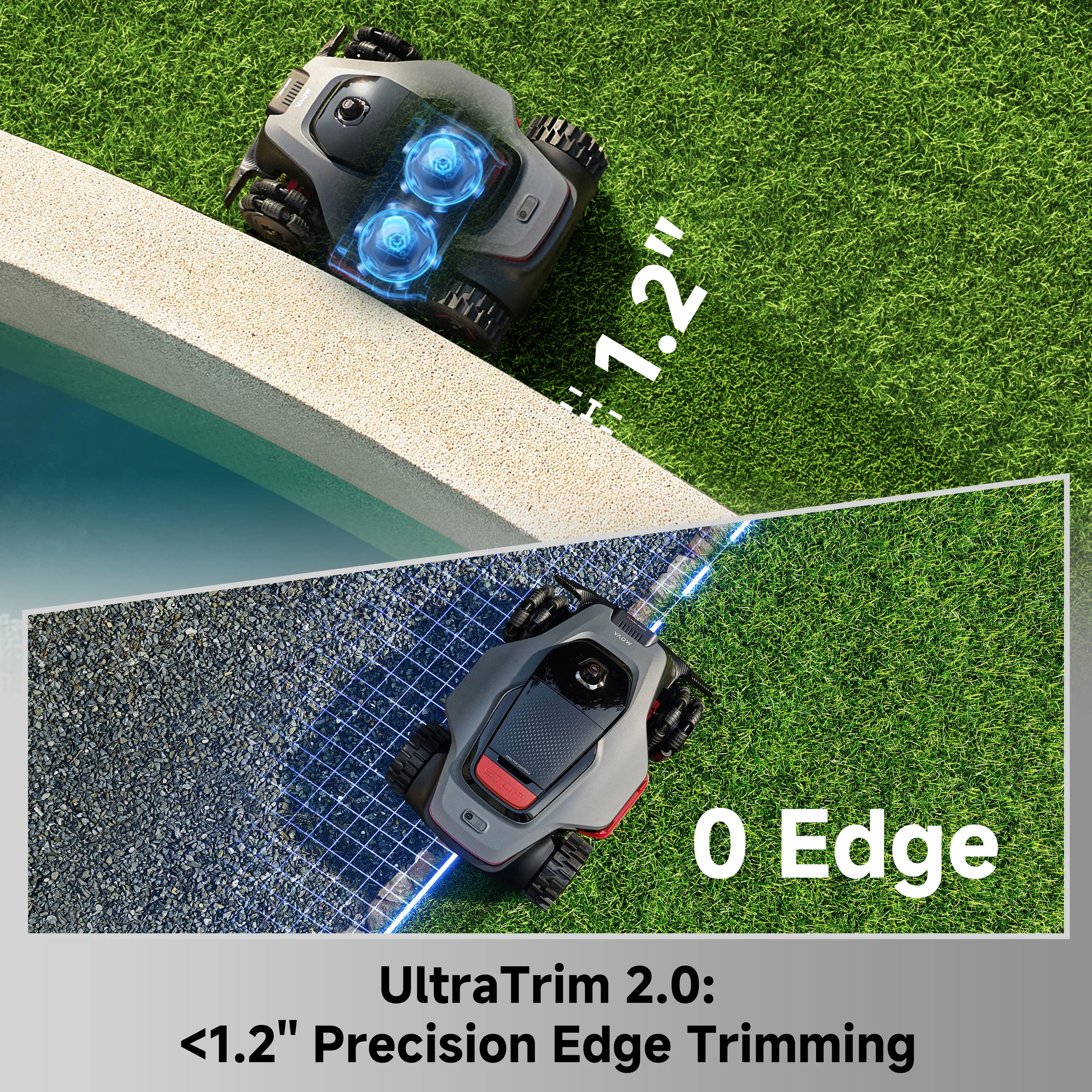 MOVA Lidax Ultra 2000 AWD Robotic Lawn Mower | 0.5 Acre - Image 8
