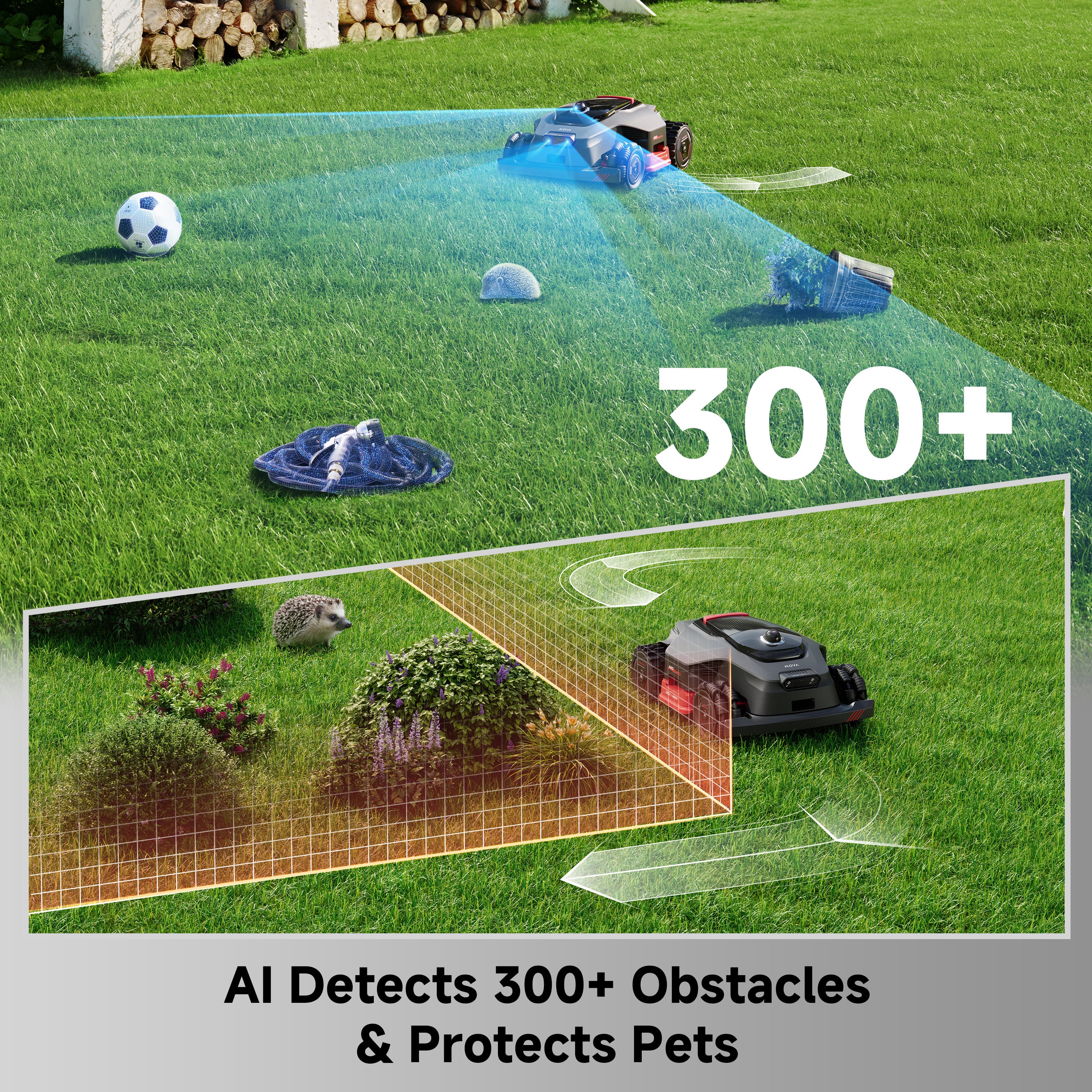 MOVA Lidax Ultra 2000 AWD Robotic Lawn Mower | 0.5 Acre - Image 9