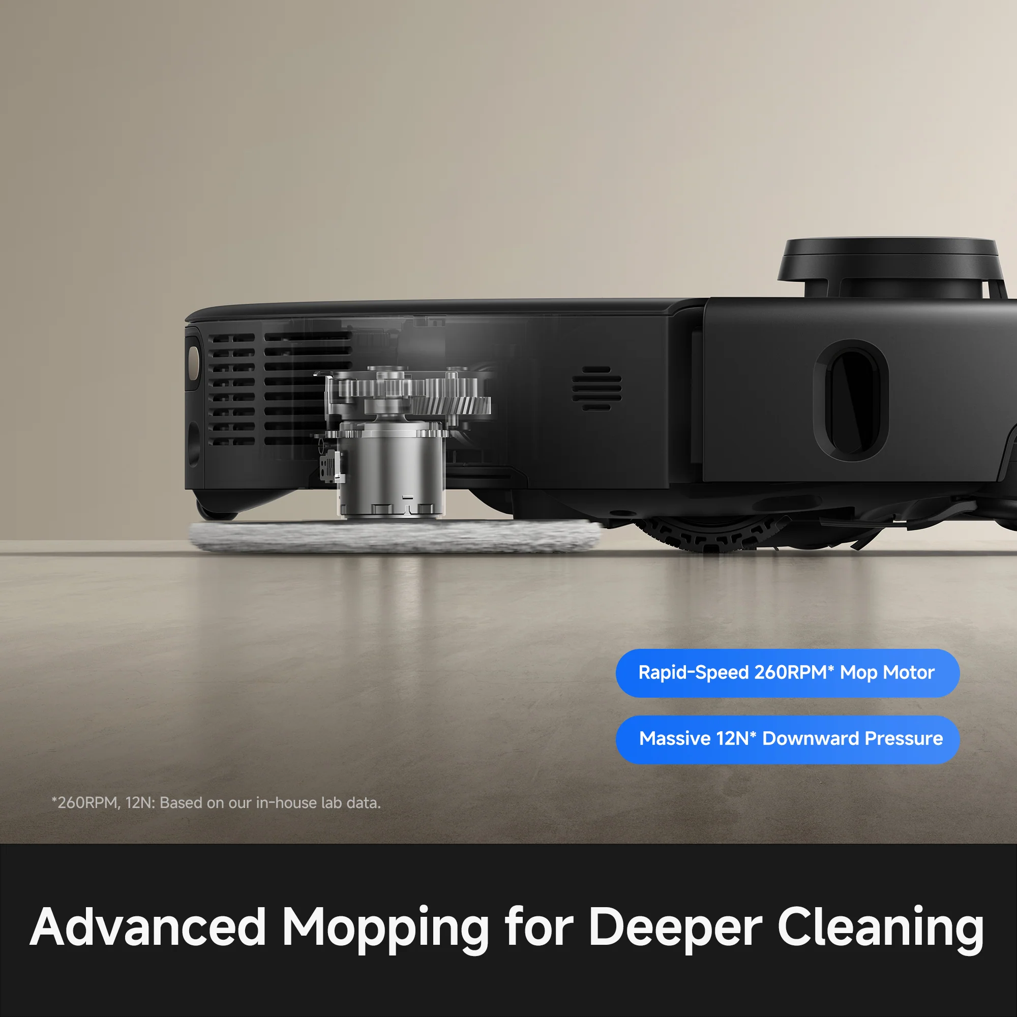 MOVA P70 Pro Ultra Robot Vacuum Black - Image 3
