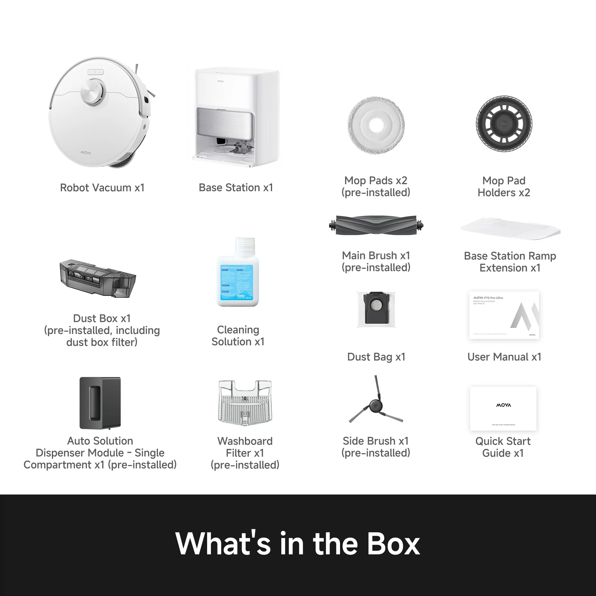 MOVA P70 Pro Ultra Robot Vacuum White - Image 10