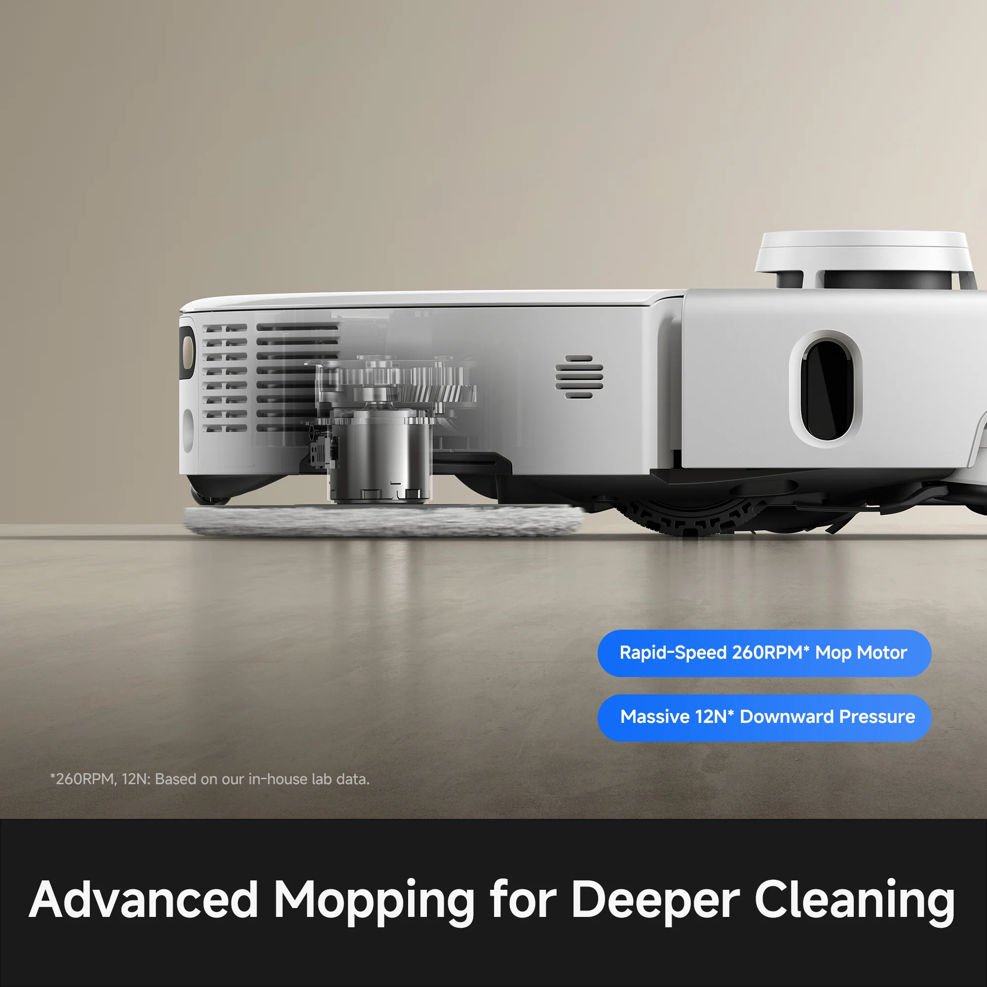 MOVA P70 Pro Ultra Robot Vacuum White - Image 4