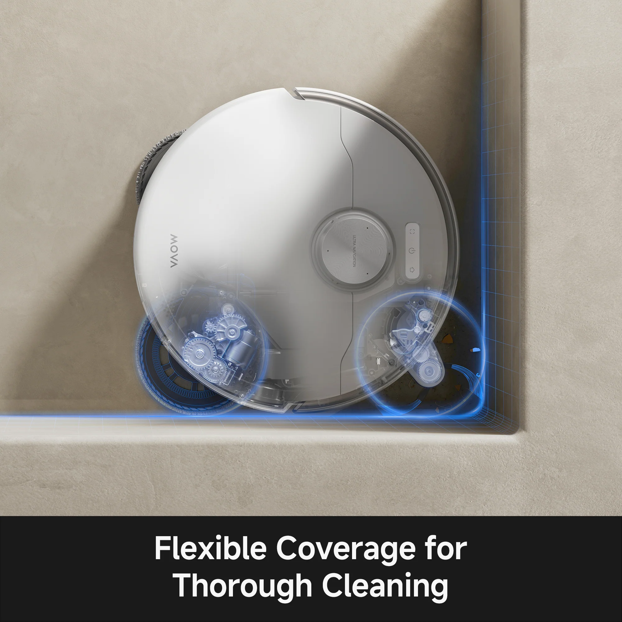 MOVA P70 Pro Ultra Robot Vacuum White - Image 5